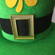 Load image into Gallery viewer, Saint Patricks Day Top Hat Holiday Fake Beard Green Celebration Costume for Irish Festival Party Decor Supplies