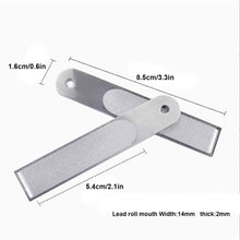 Load image into Gallery viewer, 1PC Multifunctional Stainless Steel Thickened Lead Roll Plate With Card Slot Neat And Tightly Rolled Lead Accessories