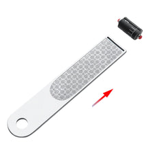 Load image into Gallery viewer, 1PC Multifunctional Stainless Steel Thickened Lead Roll Plate With Card Slot Neat And Tightly Rolled Lead Accessories