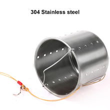 Load image into Gallery viewer, 1PC Stainless Steel Nest Punch Fishing Table Fixed Point Floating Bottom Feeder Fishing Gear Accessories