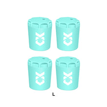 Load image into Gallery viewer, 4PCS Fishing Rod Back Cover High Elastic Silicone Lure Rod Tail Balance Weight With Drain Hole Fishing Accessories