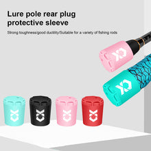 Load image into Gallery viewer, 4PCS Fishing Rod Back Cover High Elastic Silicone Lure Rod Tail Balance Weight With Drain Hole Fishing Accessories