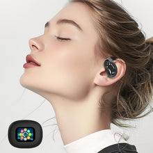 Load image into Gallery viewer, 5.4 Wireless Hanging Ear Bluetooth Headphones With LCD Smart Color Screen Leather Texture Long Endurance Sports Headphones