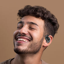 Load image into Gallery viewer, 5.4 Wireless Hanging Ear Bluetooth Headphones With LCD Smart Color Screen Leather Texture Long Endurance Sports Headphones