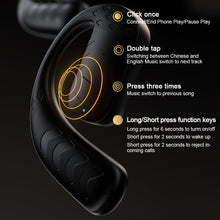 Load image into Gallery viewer, 1PC Wireless Ultra-Long Endurance Hanging Ear Bluetooth Headset With Digital Display Business Headset For Left And Right Ears