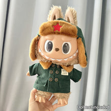 Load image into Gallery viewer, For 38 Cm Labubu plush doll clothes outfit doll MOKOKO coat rabbit ear strap skirt set Accessories Cute Decoration