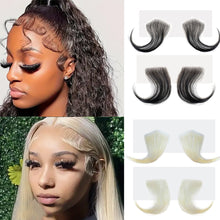 Load image into Gallery viewer, Fetal Hair Bangs Hairline Baby Hair Bangs Sideburns Edges Parallel Stickers Wig
