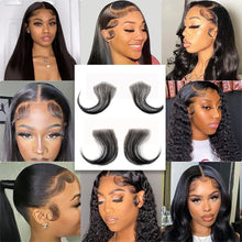 Load image into Gallery viewer, Fetal Hair Bangs Hairline Baby Hair Bangs Sideburns Edges Parallel Stickers Wig