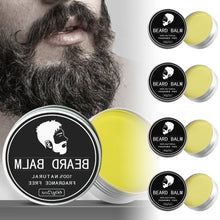 Load image into Gallery viewer, Professional Men Beard Growth Kit Natural Beard Balm Wax Moisturizing Dashing Gentlemen Clean Beard Styling Care Cream