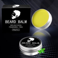 Load image into Gallery viewer, Professional Men Beard Growth Kit Natural Beard Balm Wax Moisturizing Dashing Gentlemen Clean Beard Styling Care Cream