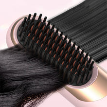 Load image into Gallery viewer, Wireless Straightening Comb Negative Ion Hair Care USB Charging Dry Wet Dual-use Straightener Ceramic Heating Straightening Rod