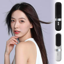 Load image into Gallery viewer, Multi Functional Straight Hair Comb Low Power Negative Ion Wireless Straight Hair Comb for Soft Smooth Hair Care Straight Hair Comb