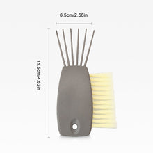 Load image into Gallery viewer, Comb Cleaning Brush Plastic Cleaning Claw Air Cushion Comb Hair Removal Tool Hair Hook Cleaning Tool