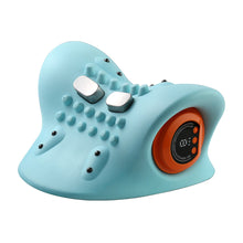Load image into Gallery viewer, Portable Cervical Massager for Adult Cervical Repair Traction Neck Head Acupoint Massage Pillow Head Acupoint Cervical Massage Pillow