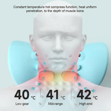 Load image into Gallery viewer, Portable Cervical Massager for Adult Cervical Repair Traction Neck Head Acupoint Massage Pillow Head Acupoint Cervical Massage Pillow