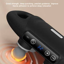 Load image into Gallery viewer, Six Head Fascia Gun Rechargeable Handheld Powerful Relaxation Body Massager Electric Vibration Massage High-frequency Fascia Gun