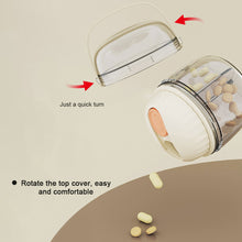 Load image into Gallery viewer, Portable Pocket Pill Organizer Waterproof Pill Box Medicine Holder for Travel Vitamin Holder Container Medicine Storage Box