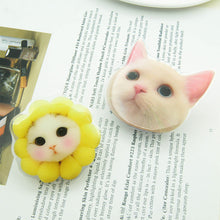 Load image into Gallery viewer, INS Cute 3D Funny Cat Phone Stand Grip tok Support For iPhone 11 13 Samsung Grip Tok Folding Finger Stand Socket Bracket