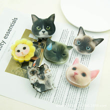 Load image into Gallery viewer, INS Cute 3D Funny Cat Phone Stand Grip tok Support For iPhone 11 13 Samsung Grip Tok Folding Finger Stand Socket Bracket