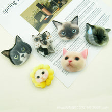 Load image into Gallery viewer, INS Cute 3D Funny Cat Phone Stand Grip tok Support For iPhone 11 13 Samsung Grip Tok Folding Finger Stand Socket Bracket