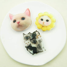 Load image into Gallery viewer, INS Cute 3D Funny Cat Phone Stand Grip tok Support For iPhone 11 13 Samsung Grip Tok Folding Finger Stand Socket Bracket