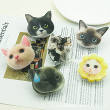 Load image into Gallery viewer, INS Cute 3D Funny Cat Phone Stand Grip tok Support For iPhone 11 13 Samsung Grip Tok Folding Finger Stand Socket Bracket