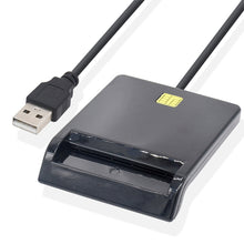 Load image into Gallery viewer, USB Smart Card Reader Stable Operation Reliable Simplicity for DNIE ATM CAC IC ID SIM Card Cloner Connector Windows