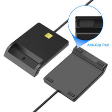 Load image into Gallery viewer, USB Smart Card Reader Stable Operation Reliable Simplicity for DNIE ATM CAC IC ID SIM Card Cloner Connector Windows