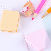 Load image into Gallery viewer, 4Pcs Stationery School Office Supplies Cute Cookie Sharpener For Pencil Creative Item Back to School Lovely