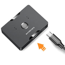 Load image into Gallery viewer, HDMI Switcher 4K 60Hz Bi-Direction 2.0 HDMI Switch 1x2/2x1 Adapter for PS4/5 Xiaomi TV Box 3D 4Kx1920P60Hz/2Kx1080P120Hz Max