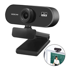 Load image into Gallery viewer, Micro 2K-480P Webcam for Computer PC Laptops Live Streaming FHD Web Camera For Work Meeting With Microphone