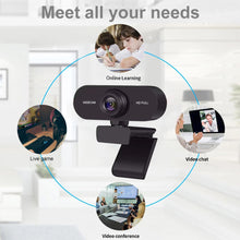 Load image into Gallery viewer, Micro 2K-480P Webcam for Computer PC Laptops Live Streaming FHD Web Camera For Work Meeting With Microphone