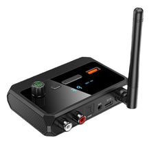 Load image into Gallery viewer, Bluetooth 5.3 Audio Receiver Support USB U-Disk Play Wireless Adapter R/L 2 RCA/3.5MM AUX/Optical Fiber Jack For Car Kit Speaker