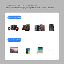 Load image into Gallery viewer, Bluetooth 5.3 Audio Receiver Support USB U-Disk Play Wireless Adapter R/L 2 RCA/3.5MM AUX/Optical Fiber Jack For Car Kit Speaker