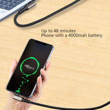 Load image into Gallery viewer, USB C to USB C 20Gbps 3-0.2m Cable 5A 100W 4K60hz USB3.2 Gen2*2 Fast Charge for Oculus Quest Link VR Headset Data Transfer USB-C VR