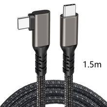 Load image into Gallery viewer, USB C to USB C 20Gbps 3-0.2m Cable 5A 100W 4K60hz USB3.2 Gen2*2 Fast Charge for Oculus Quest Link VR Headset Data Transfer USB-C VR