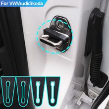 Load image into Gallery viewer, 4Pcs Car Door Lock Buffer Shock Absorber Damping Seal Deadener Quiet Striker Rattling Soundproof Insulation For VW Audi Skoda Seat Accessories