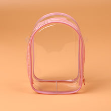 Load image into Gallery viewer, For 15cm Labubu V2 Sitting Party 15cm Cotton Doll Outfit Crossbody Pain Bag PVC Storage Bag Dolls Display Bag