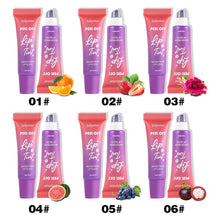 Load image into Gallery viewer, 6 Colors Fruit Flavored Matte Tearing Lip Gloss Waterproof Non-sticky Long-lasting Peel-off Liquid Lipstick Lip Makeup Cosmetics