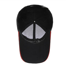 Load image into Gallery viewer, Extended Brim Printed Canvas Baseball Cap Comfortable Breathable Adjustable Casual Outdoor Sunshade Cap for Men Women