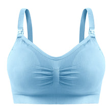Load image into Gallery viewer, Front Button Nursing Bra Seamless Anti-sagging Gathering Without Steel Ring Underwear Comfortable Breathable Lingerie