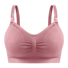 Load image into Gallery viewer, Front Button Nursing Bra Seamless Anti-sagging Gathering Without Steel Ring Underwear Comfortable Breathable Lingerie
