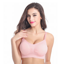 Load image into Gallery viewer, Front Button Nursing Bra Seamless Anti-sagging Gathering Without Steel Ring Underwear Comfortable Breathable Lingerie