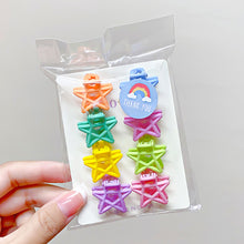 Load image into Gallery viewer, 8pcs/set Colorful Mini Hair Clip Lovely Bangs Hairpin Hair Claw Clip Versatile Fashionable Headwear Hair Accessories