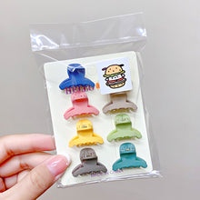 Load image into Gallery viewer, 8pcs/set Colorful Mini Hair Clip Lovely Bangs Hairpin Hair Claw Clip Versatile Fashionable Headwear Hair Accessories