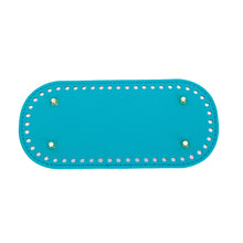 Load image into Gallery viewer, Oval PU Leather Bag Bottom Soft Wear-resistant Handmade DIY Bag Bottom Multicolor Exquisite Workmanship Bag Accessories