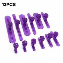 Load image into Gallery viewer, 12Pcs Car Body Glue Tabs Dent Lifter Tools Dent Puller Removal Tool For Auto Dent Repair Glue Tabs