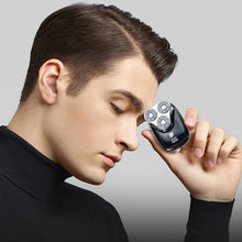 Load image into Gallery viewer, Three Blade Head Electric Shaver With Digital Display USB Charging Male Shaving Trimmer Detachable Blade Washable Mini Razor