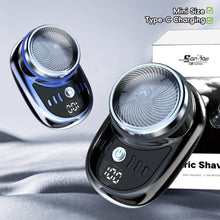 Load image into Gallery viewer, Portable Men's Razor Mini Razor Usb Rechargeable Travel Detachable Razor Body Hair Trimmer Remover Body Clean Product