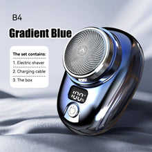 Load image into Gallery viewer, Portable Men's Razor Mini Razor Usb Rechargeable Travel Detachable Razor Body Hair Trimmer Remover Body Clean Product